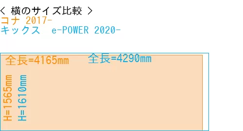 #コナ 2017- + キックス  e-POWER 2020-